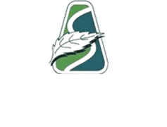 Logotipo de Alquiser S.A. en versión negativa