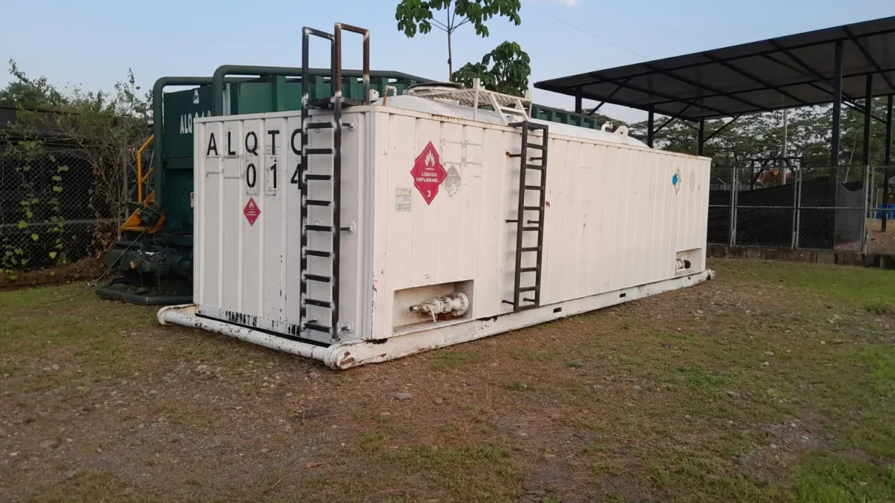 Tanques para almacenamiento temporal de hidrocarburos
